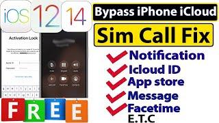 How to Bypass iPhone iCloud with Sim Call Fix in Full Free | Everything Fix | 100% Working Method