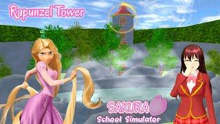 Rapunzel Secret Tower In Sakura School Simulator