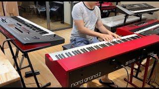 Nord Grand 2 vs Roland Fantom 7- Which is better? Sound: Grand Piano and Electric Piano