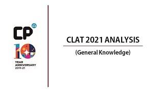 CLAT 2021 Exam Analysis | CLAT 2021 General Knowledge Section Analysis
