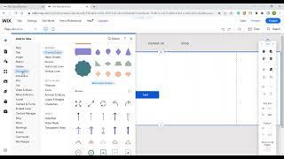 Adding Icon with Box to a Button in Wix site | Wix Tutorial