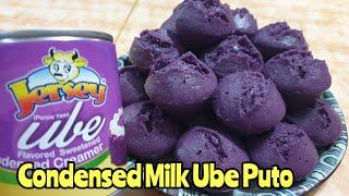 Condensed Milk Ube Púto gamit ang Jersey| Masarap at mas Makakatipid ka| Milas Kitchen