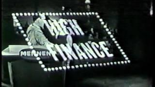 HIGH FINANCE opening credits CBS game show