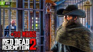 Red Dead Redemption 2 Ultimate Modded Walkthrough | Best Graphics & Mods Part 8 | 4K HDR