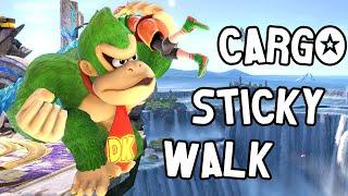 How to Cargo Sticky Walk with DK in Smash Ultimate!