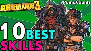 10 BEST SKILLS FOR FL4K, ZANE, MOZE AND AMARA in Borderlands 3 (Character Skills) NO DLC #PumaCounts