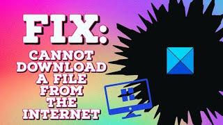 Fix: Cannot download a file from the Internet