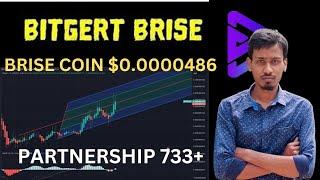 BRISE Best Coin 2025 | Bitgert Partnership 733 | BRISE $0.0000486 | Binance Listing