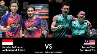 Forum Tiongkok The Daddies Kalahkan Wakil Malaysia Aaron Chia/ Soh Wooi Yik (BWF WTF 2022)