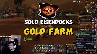 World of Warcraft SOLO GOLD FARM Easy Gold EISENDOCKS #worldofwarcraft #blizzard #guide