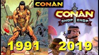 Evolution Of Conan games   1991-2019