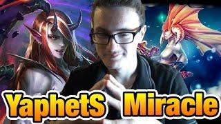 Yaphets vs Miracle- Who Need The Miracle? Dota2 7.04