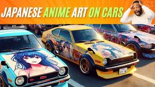 Itasha Anime Art on Japanese JDM Cars! 4K