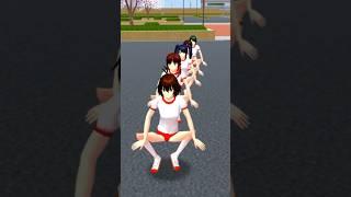 Guru mengajari gadis-gadis itu menari#virals #sakura #shortsviral #sakuraschool #dance
