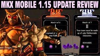 MKX Mobile 1.15 Update is LIVE! Easy Diamond Shao Kahn, Relic Hunt, Goro is here and MORE!