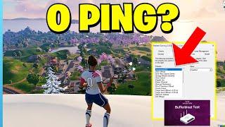 How To Lower Your Ping In Fortnite (Optimize Ethernet Settings)