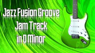 Jazz Fusion Groove Jam Track in D Minor  Guitar Backing Track