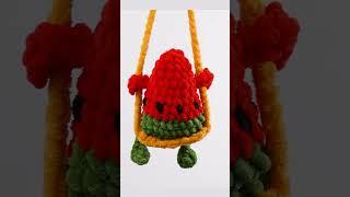 Watermelon #crochet #amigurumi #crochetprojects #crochettutorial #crochetplush #crochetpattern