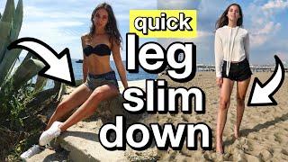 SLIM LEGS in 2 WEEKS! 10 min No Equipment Workout for Lean & Toned legs