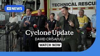 IN FULL: Queensland Premier David Crisafulli gives an update on Tropical Cyclone Alfred | ABC NEWS