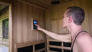 What An Outdoor Infrared Sauna Looks Like with Clearlight® Infrared Saunas