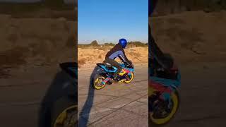 Watch This Biker Go Viral With An Insane Stunt! #bike #bikeshunt #rider