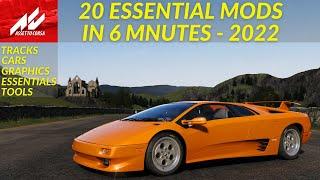 20 ESSENTIAL Mods In 6 Minutes - Assetto Corsa Download Links 2022