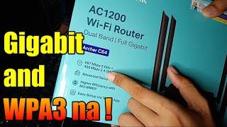 How to Setup TpLink Archer C64 AC1200 Dual Band Router Tagalog