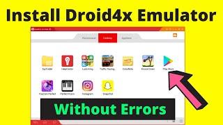 How to download & install Droid4x emulator offline installer | Fix droid4x play store not working