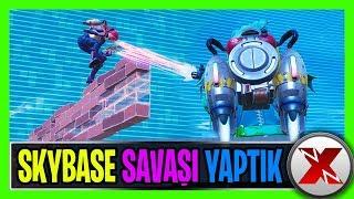 SKYBASE SAVAŞI YAPTIK (AĞIR TROLL İÇERİR) | TEHLİKELİ YAKINLAŞMALAR MODU (Fortnite Gameplay Türkçe)