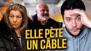 ELLE PETE UN CABLE ET NE PARLE PLUS AU CHEF! (c'est trop)