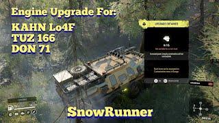 Engine Upgrade Location - Kr 115 | SnowRunner