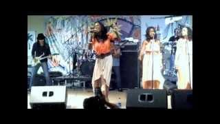 MICHELLE SONGBIRD GORDON - "NO WAY" Live at the 2013 Lake Worth Reggae Fest