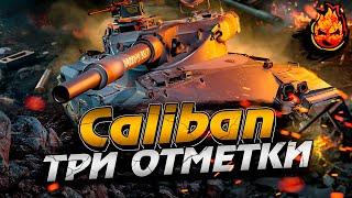 Три Отметки на CALIBAN