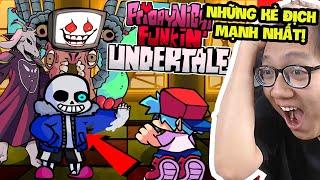 Sơn Đù Đấu Undertale Sans Asriel Flowey Friday Night Funkin' Mod