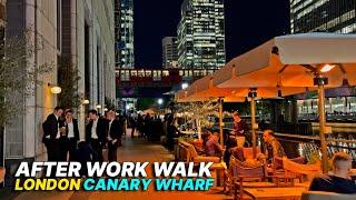 Discover the Canary Wharf at night | One of London’s (and the world’s) main financial districts 