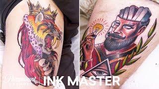 'Tiger King vs. Hipster Scholar' Elimination Official Sneak Peek | Ink Master: Grudge Match (S11)