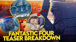 Fantastic Four: First Steps Teaser Breakdown | Galactus, Reed’s Guilt & MCU Connections!