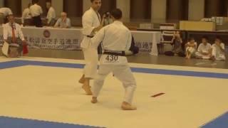 Competition kumite World Shotokan Karate-do Federation