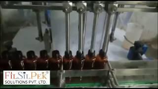 #HandSanitizer,#syrup Filling, capping and Labelling Machine - Filsilpek -  +919054294961