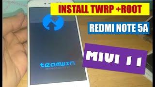 Cara Install TWRP dan Root Xiaomi Redmi Note 5a MIUI 11
