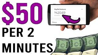 Earn $50 Per 2 Minutes AUTOMATICALLY! (Make Money Online Fast!)