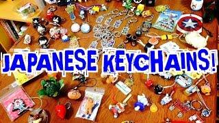 Huge Japanese Keychain Collection!