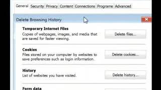 How to Delete Temporary Internet Files