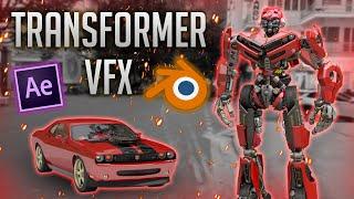 Transformer VFX in Blender