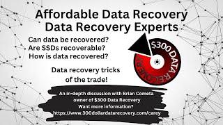 Professional Data Recovery with $300 Data Recovery - Part 1