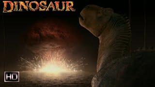 Динозавр - метеорит уничтожает остров динозавров--[Dinosaur-destroying meteorite,dinosaur island]