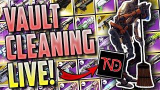 VOD: Live Vault Cleanings w/ Chat! | Friday Chill Stream 2/17 | Destiny 2