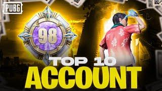 World Top 10 Accounts | Pubg Mobile