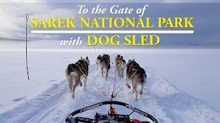 With DOG SLED to the Gate of SAREK NATIONAL PARK 2020 | Sled dog Adventure